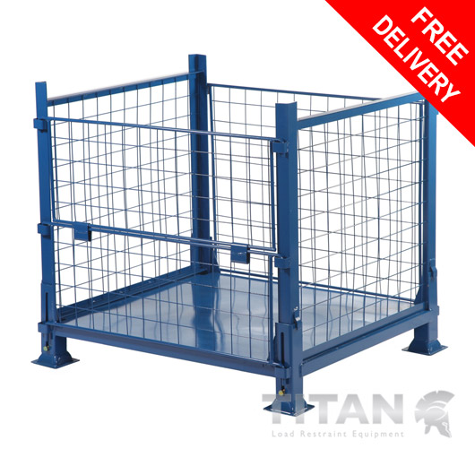 Wire Mesh Pallet Cage 
