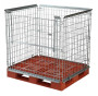 Extra Height Wire Mesh Pallet Cage (UK Pallets)