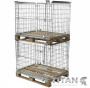 Euro Pallet Cage (Stackable) - Half Gate Access 800 x 1200mm