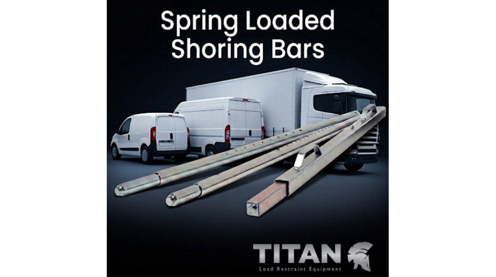 Spring loaded shoring bars