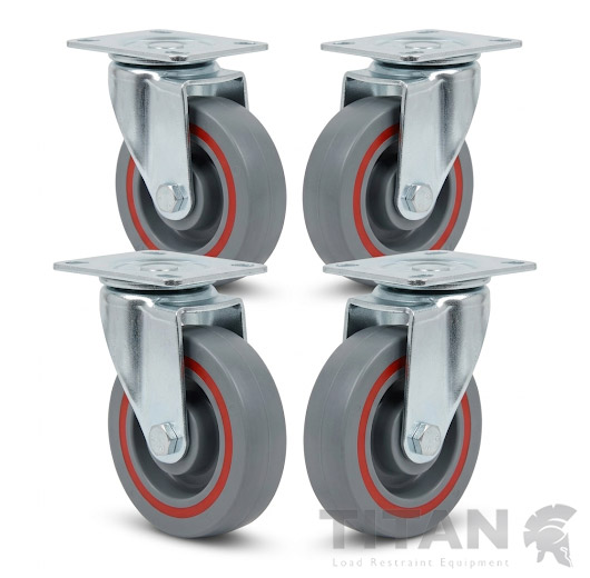 Sandwich Castors Set of 4 Factory Fitted