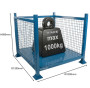 3 Sided Mesh Stillage (Stackable) 1000kg H890 x W1200 x D1200mm