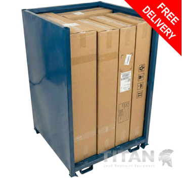 Extra Height 3 Sided Stillage W1200 x D1000 x H2000mm 1000kg Capacity