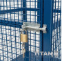 Gas Bottle Safety Cage H1800 x W1200 x D1200mm