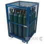 Gas Bottle Safety Cage H1800 x W1200 x D1200mm