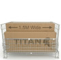 Jumbo Wire Mesh Cage - Hypacage D1000xW1500xH1000mm