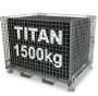 Heavy Duty Wire Mesh Pallet Cage 1500kg Capacity