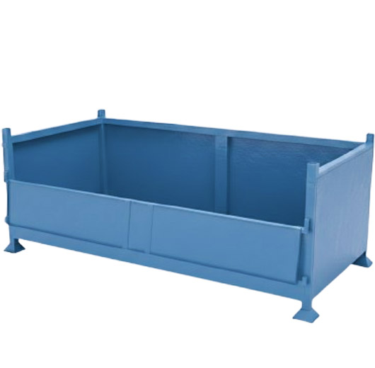 Super Jumbo Extra Width Steel Stillage Half Drop Gate 2.3M Wide