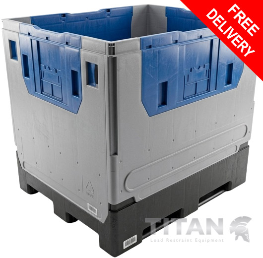 Extra Height Collapsible Box Pallet 1000Litre Capacity
