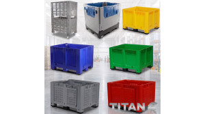 Plastic Box Pallets Guide | Solid Sided, Vented & 820L Collapsible Pallets