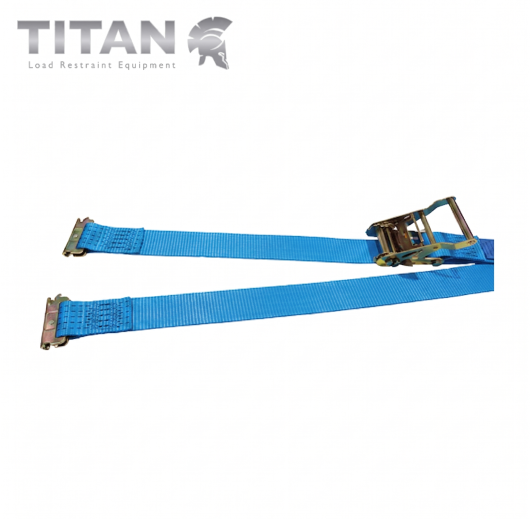 Internal Box Van Ratchet Strap with E-Track End Fittings 2000kg