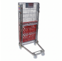 4 Sided Plastic Base Roll Container Nestable 