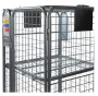 Full Security Roll Container Nestable - Standard Mesh