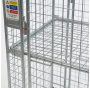 Budget 3 Sided Roll Container with Hinged Shelf
