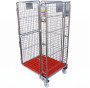 4 Sided Plastic Base Roll Container Nestable 