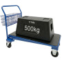 Cash and Carry Trolley (Blue) 500kg Capacity