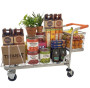 Cash and Carry Trolley (Nestable) Fixed Basket 