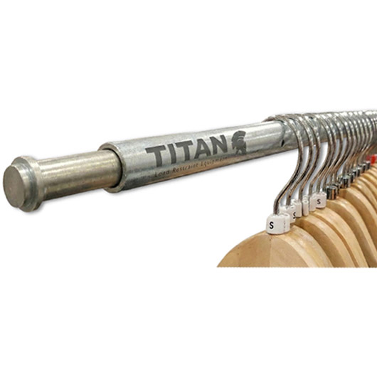 Spring Loaded Garment Bar for Vans & Trucks