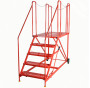 Truck Dock Platform Steps 4 Tread Platform Height 0.92m with Handlock 