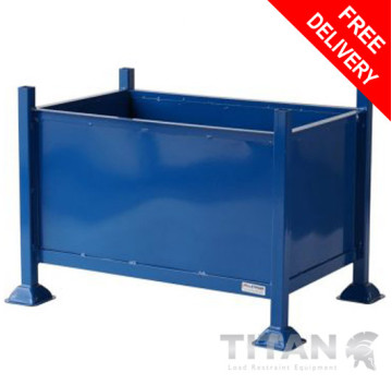Budget Sheet Steel Box Pallet Stillage H610 x W915 x D610mm