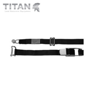 Internal Cargo Strap with Bobbin and Rave Hook 4.5M