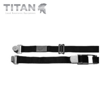 Internal Cargo Strap Steel Roller with Combi Hook 4.5M