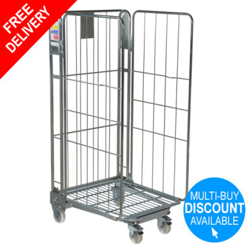 3 Sided Roll Container Nestable