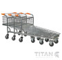 Cash and Carry Trolley with Fixed Basket – Nestable