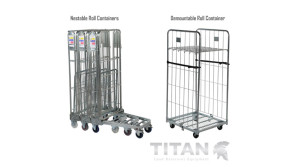 Nestable Roll Containers vs Demountable Roll Containers