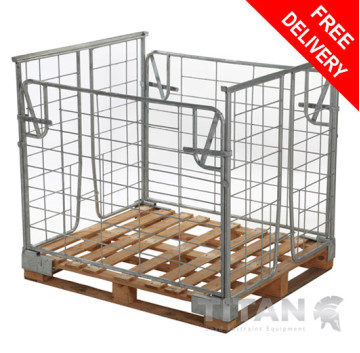 Pallet Retention Unit (Stackable) - Full Gate Access 